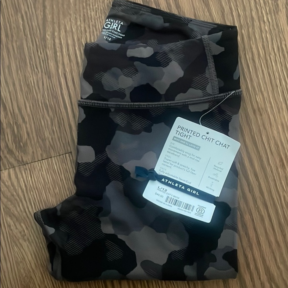 Athleta girl Chit Chat tight NWT